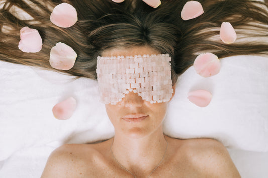 Acupuncture Wellness Co. Rose Quartz Eye Mask