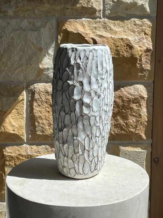 Sophia - Large White Vase