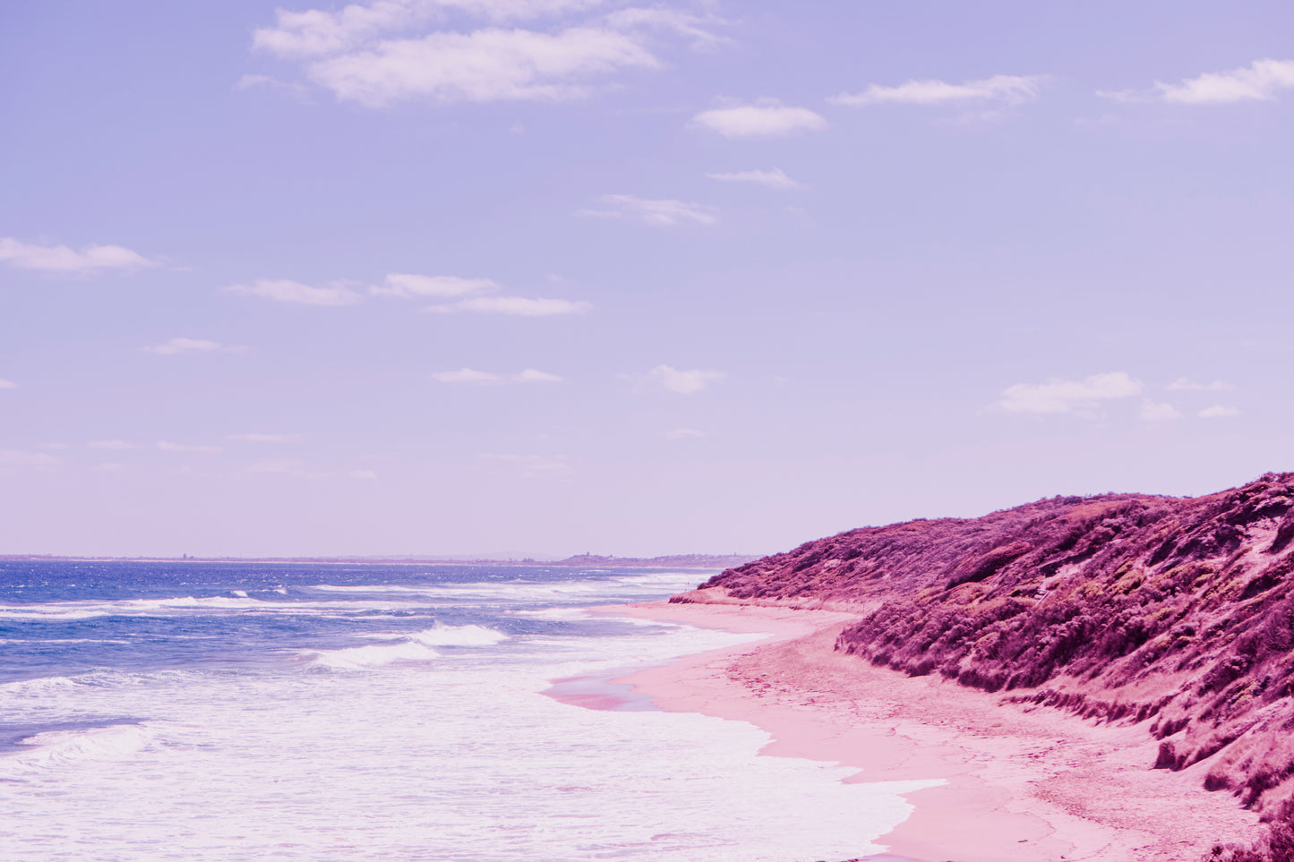 Beach alone