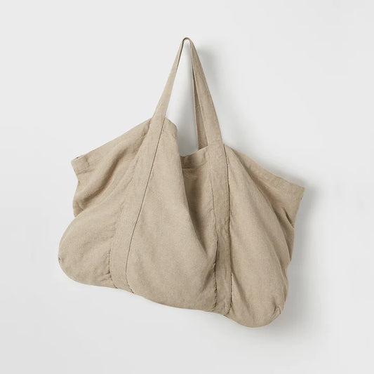 Cultiver Frankie Linen Bag - Natural