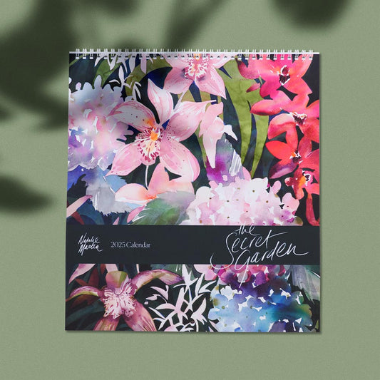 The Secret Garden 2025 Calendar By Artist Natalie Martin